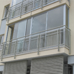 balcony enclosures frame system